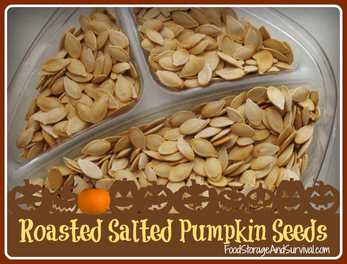 Roasted Salted Pumpkin Seeds