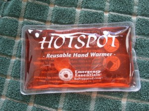 Reusable Hand Warmers – 1/20/12