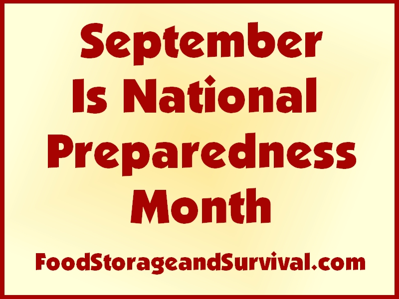 ENDED Giveaway Kicking Off National Preparedness Month