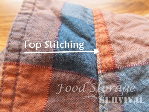 How to Resurrect a Frayed Shirt Collar--Food Storage and Survival