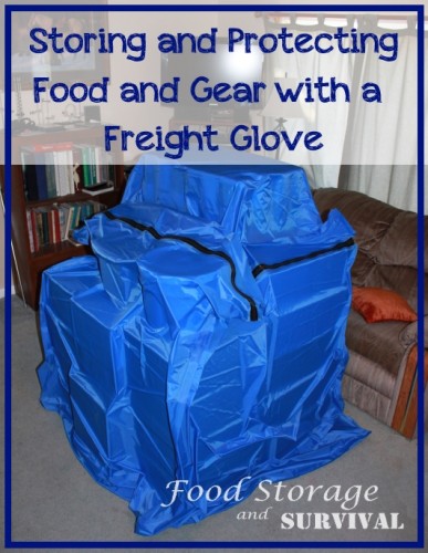 Storing and Protecting Food and Gear with a Freight Glove