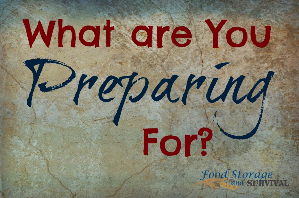 Food Storage and Survival Radio Episode 49: What Are You Preparing For and Big Ticket Preparedness Items