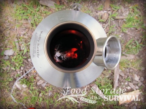 Powerless Cooking on the Kelly Kettle Base Camp