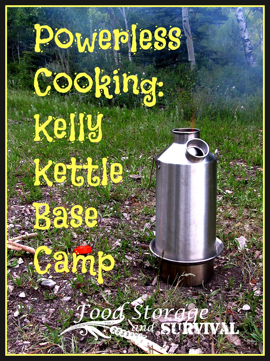 Powerless Cooking With the Kelly Kettle Base Camp