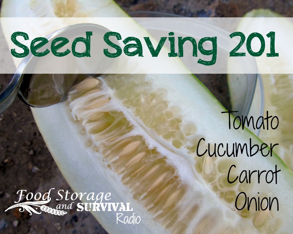 Food Storage and Survival Radio Episode 63: Seed Saving 201