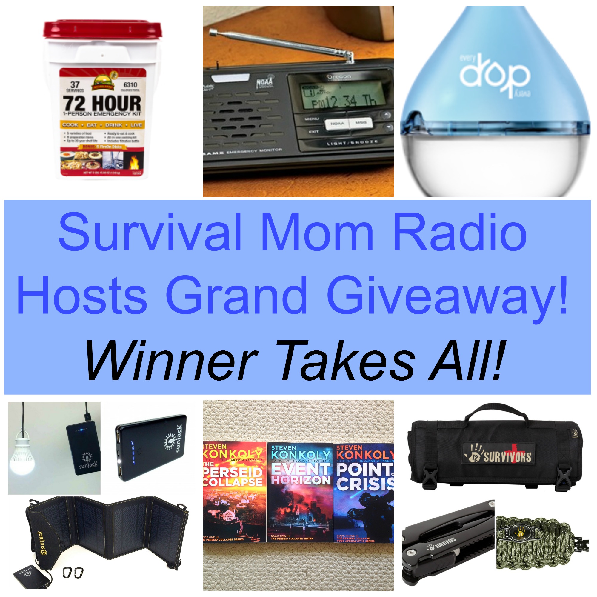 Survival Mom Radio Network Grand Giveaway #1