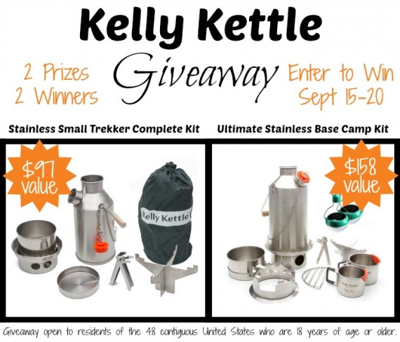 Kelly Kettle Trekker and Basecamp Giveaway!
