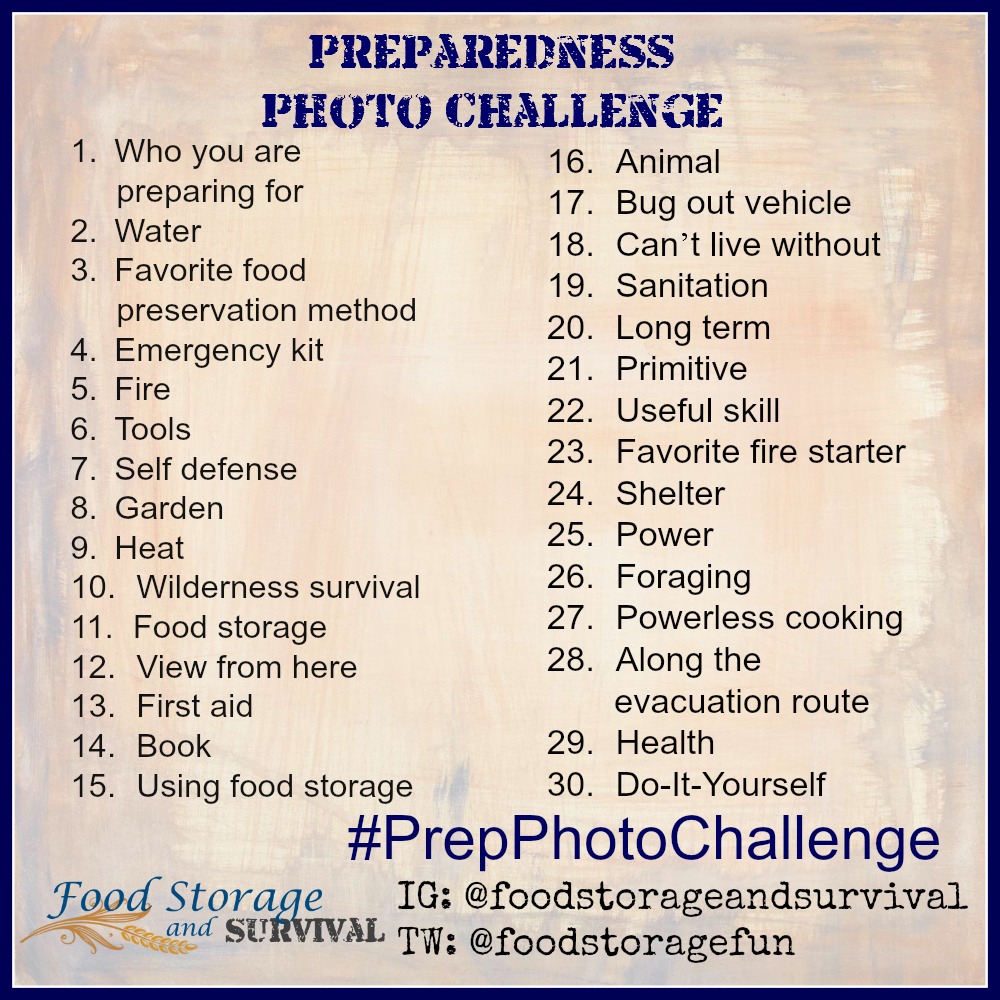 Join in the Preparedness Photo Challenge!