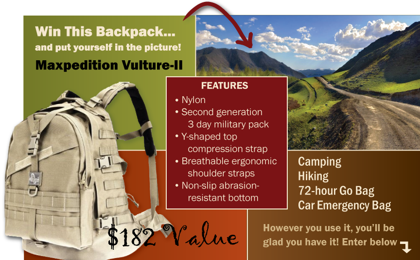Maxpedition Vulture II Backpack Giveaway