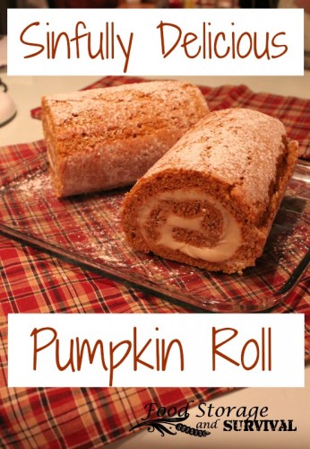 Pumpkin, cream cheese, what's not to love? Sinfully delicious pumpkin roll