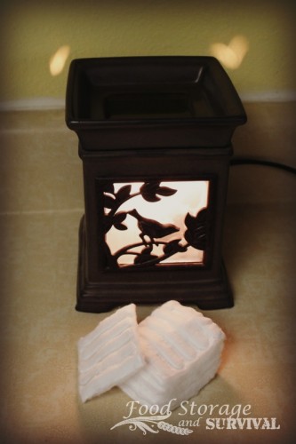 Don't toss that wax! Make and instant fire starter from your scented wax melter! So easy!