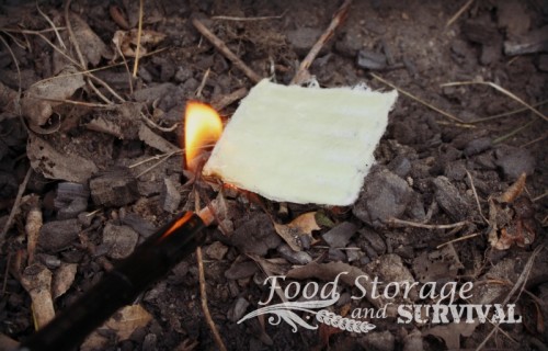 Don't toss that wax! Make and instant fire starter from your scented wax melter! So easy!