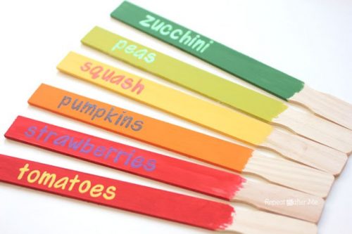 21 Easy Cute DIY Garden Markers! Keep track of what you planted in style.